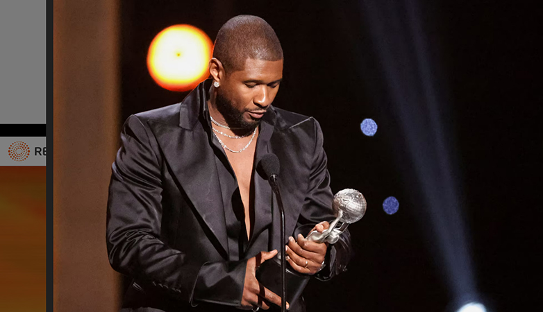NAACP Image Awards ဆုပေးပွဲကျင်းပ၊ President's Award ကို အဆိုတော် Usher ဆွတ်ခူး