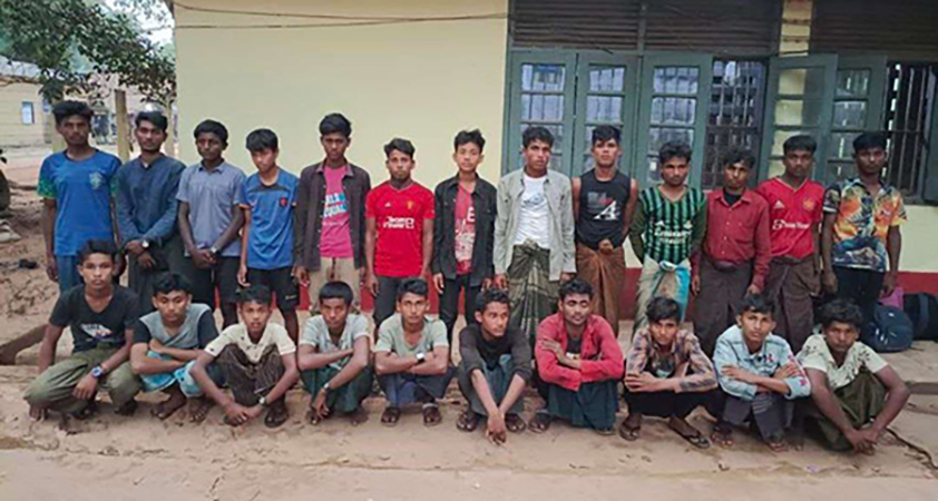 ရေးမြို့နယ်၌  ရိုဟင်ဂျာ ၈၀ ခန့် ဖမ်းဆီးခံရ 