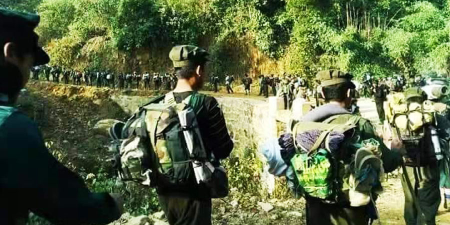 ဆင်ဘို ခလရ ၁၄၁ ကို KIA နှင့် ပူးပေါင်းတပ်များ ဆက်လက်ထိုးစစ်ဆင်