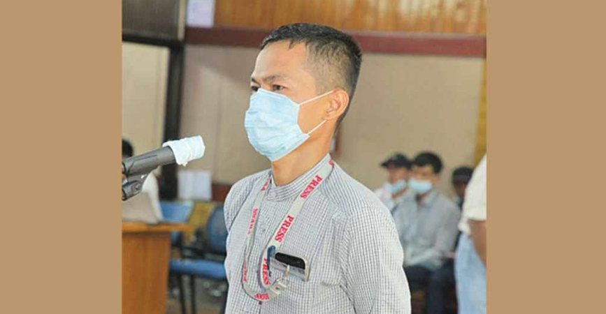 စစ်တပ်ထောက်ခံသူ ဦးကျော်စိုးဦးကို စစ်တပ်က ​ပြန်ဖမ်းပြီး ပုဒ်မ ၅၀၅(က)ဖြင့် အမှုဖွင့်