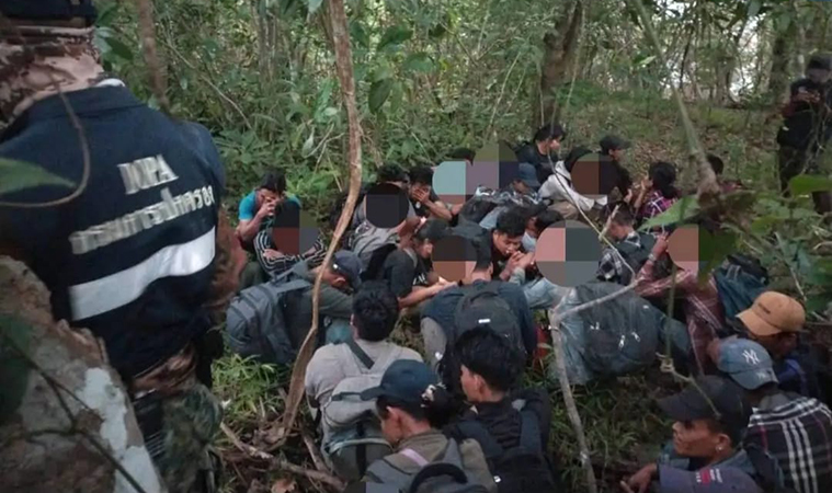 ကန်ကျနပူရီတွင် တရားမဝင်မြန်မာ ၅၈ ဦး ထပ်မံဖမ်းဆီးခံရ 