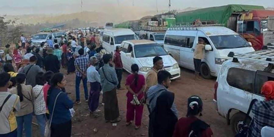 ရန်ကုန်-မြဝတီ ထို့ကော်ကိုးလမ်း ယာဉ်စီးခ ၂ သိန်းခွဲအထိမြင့်တက်