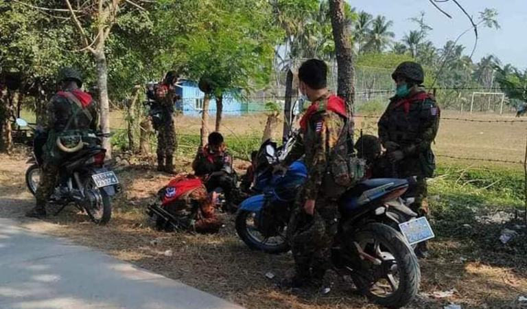ဧရာဝတီတိုင်းနှင့် ရခိုင် ထိစပ်နေသည့် ဒေသများ၌ စစ်ကောင်စီတပ်က စစ်ကြောင်းထိုး