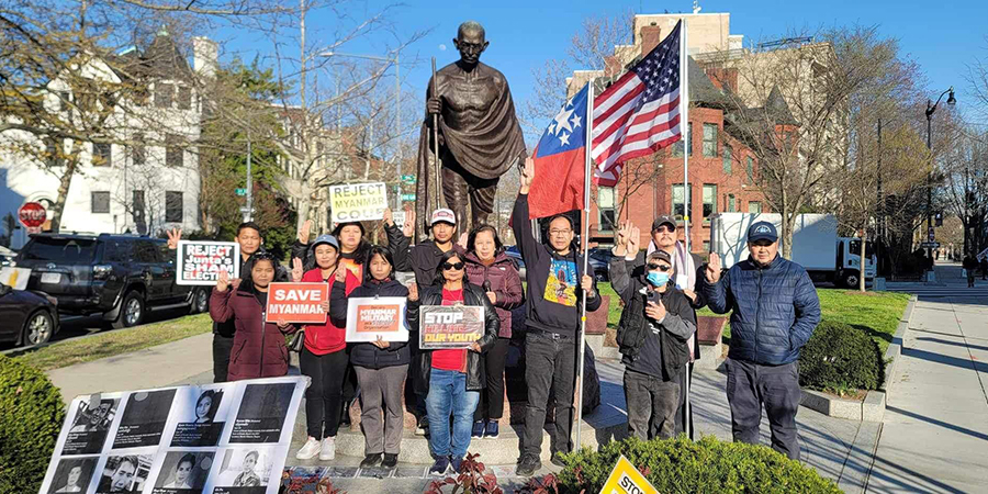 နယ်စပ်ခြံစည်းရိုးခတ်မည့်ကိစ္စပြန်သုံးသပ်ရန် အိန္ဒိယကို အမေရိကန်ရောက်မြန်မာများ တောင်းဆို