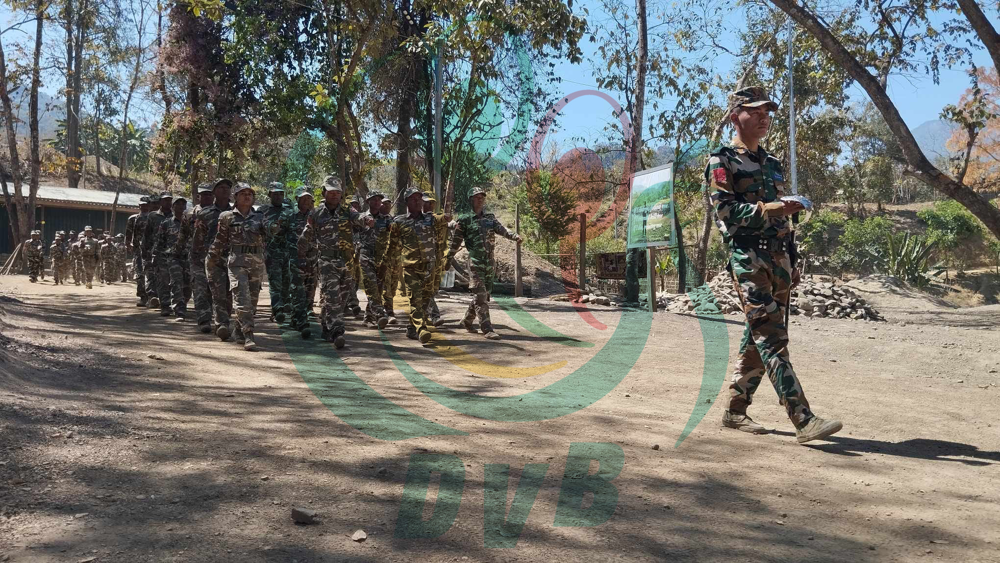 ချင်းအမျိုးသားတပ်မတော် (CNA) အခြေခံစစ်သင်တန်းဆင်းပွဲ  (ဓာတ်ပုံ) 