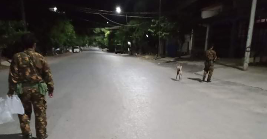ဖျာပုံတွင် စစ်မှုထမ်းဟောင်းနှင့် စစ်ပြေးများကို ရာထူးလစာများပေးမည်ဟု စည်းရုံးနေ