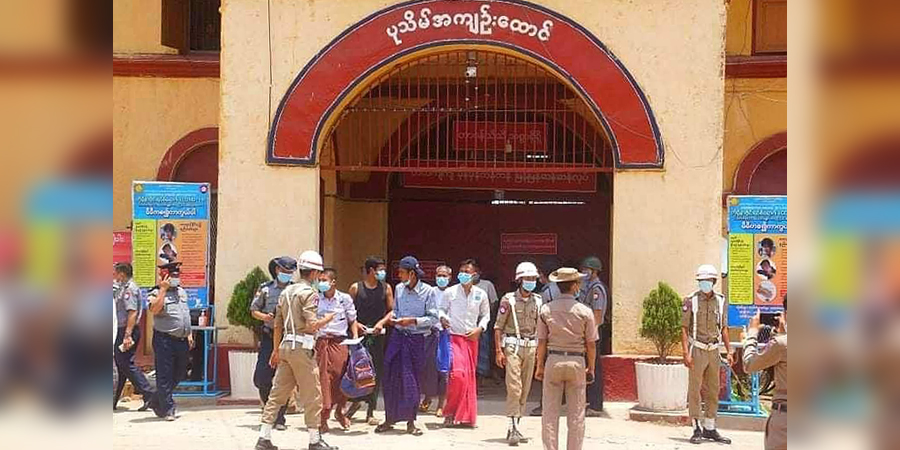 ပုသိမ်ထောင်တွင် ထောင်ဝင်စာပါဆယ်ပစ္စည်း ပေးပို့မှု ကန့်သတ်