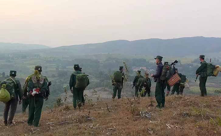 သိန္နီမြို့နယ်၌  MNDAA ကိုးကန့်တပ်နှင့် SSPP/SSA  ရှမ်းတပ်တို့  တိုက်ပွဲဖြစ်  