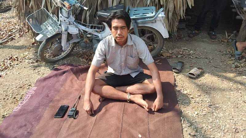ပုလဲမြို့နယ်တွင် စစ်တပ်အရာရှိ ၁ ဦးကို ပြည်သူ့ကာကွယ်ရေးတပ် ဖမ်းဆီး