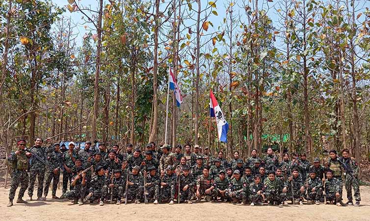 CDF-KKG အခြေခံစစ်ပညာသင်တန်းဆင်းပွဲ ပြုလုပ် (ဓာတ်ပုံ) 