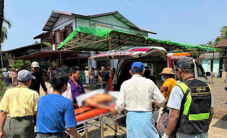 မိုးကောင်းမြို့နယ်၌ ပြည်သူ့စစ်က ပစ်ခတ်သဖြင့် လူငယ် ၁ ဦးသေဆုံး