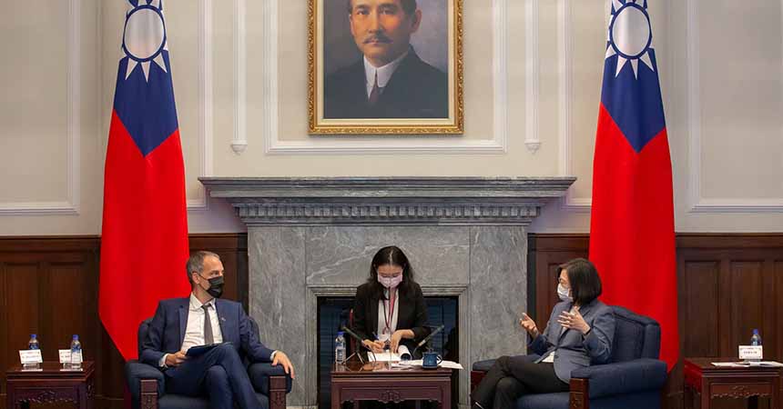 ဥရောပပါလီမန် ကိုယ်စားလှယ်အဖွဲ့ ထိုင်ဝမ်ကို သွားရောက်လည်ပတ်