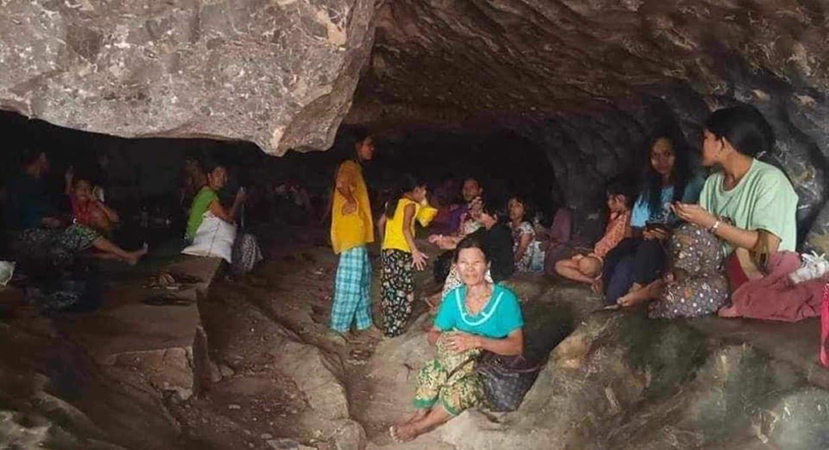 ကျိုက်ထိုတွင် ကျေးရွာအုပ်ချုပ်ရေးမှူးပစ်သတ်ခံရ၊ ဓမ္မသစစ်ရှောင် ၆၀၀၀ ကျော် အကူအညီ လိုအပ်