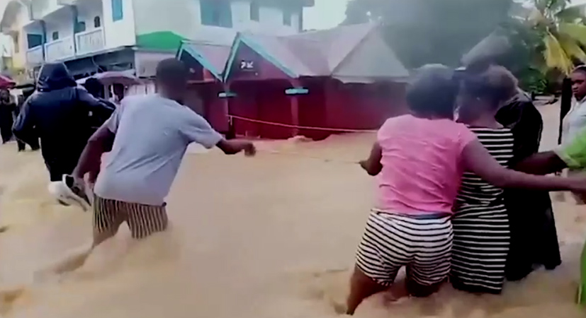 ဂါမာနီဆိုင်ကလုန်းကြောင့် မဒါဂတ်စကာကျွန်း၌ လူ ၁၈ ဦး သေဆုံး