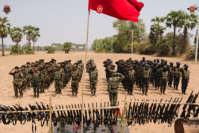 ပခုက္ကူမြို့နယ်အခြေစိုက် PDF ၃ ဖွဲ့ပူးပေါင်း၊ လက်နက်တပ်ဆင်ပွဲပြုလုပ်