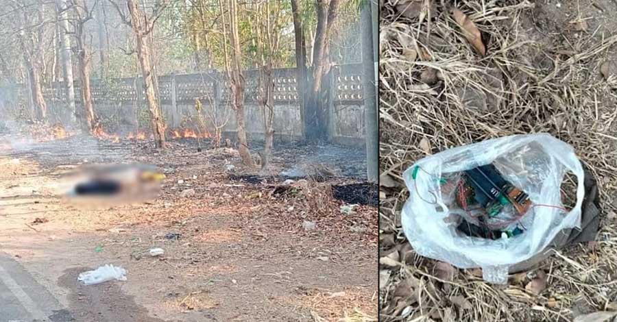 တိုက်ကြီးမြို့နယ် ရွာအုပ်ချုပ်ရေးမှူးအိမ်အနီး ဗုံးပေါက်ပြီး မိန်းကလေးငယ် ၂ ဦး အပါအဝင် အမှိုက်ကောက်သူ ၃ ဦးသေ