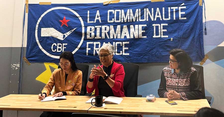 နွေဦးတော်လှန်ရေး အောင်မြင်ရေး ပူးပေါင်းကူညီရန် ပြင်သစ်ရောက် မြန်မာများကို ဒေါက်တာမီမီဝင်းဘတ် တိုက်တွန်း  