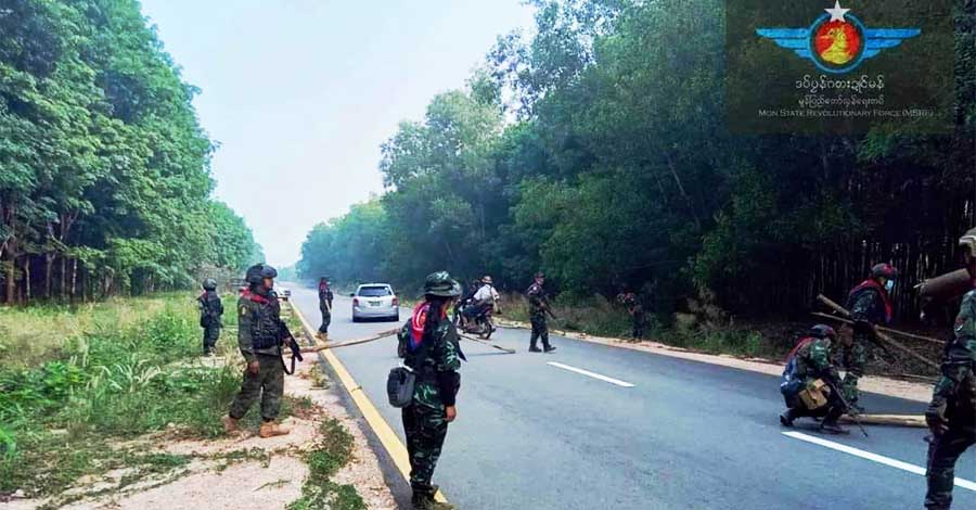 ရေး-ထားဝယ် အမှတ် ၈ ပြည်ထောင်စုလမ်းမကြီးကို ညဘက်အသုံးမပြုရန် MSRF သတိပေး