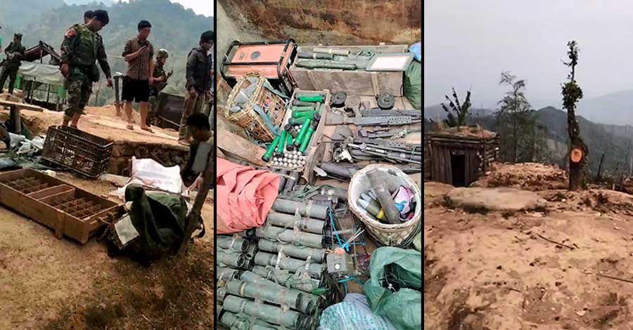 စိန်လုံ စစ်ကောင်စီ ဗျူဟာတပ်စခန်းကြီးကို KIA ပူးပေါင်းတပ်ဖွဲ့ သိမ်းပိုက်