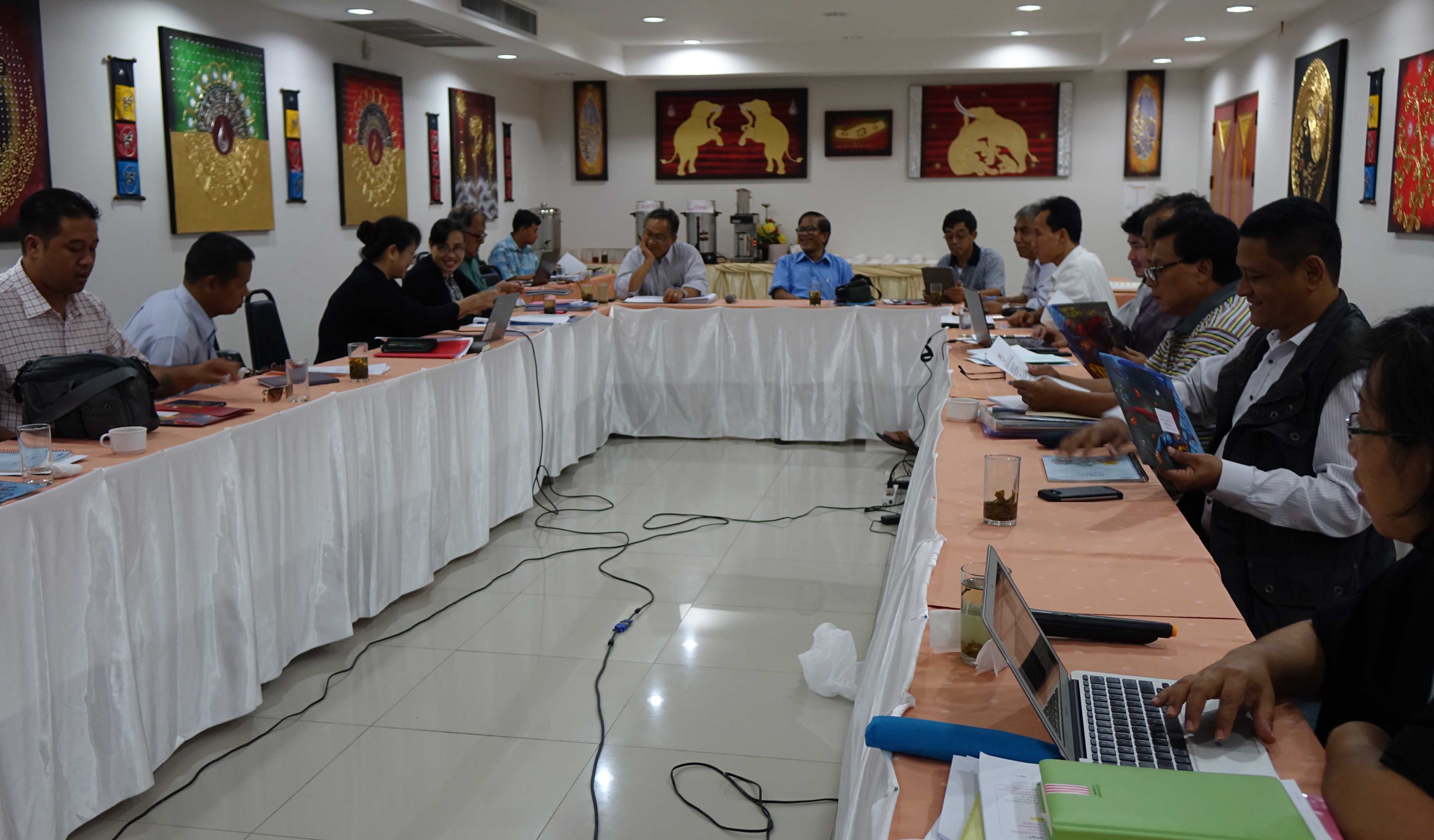 အန္စီစီတီ အပစ္အခတ္ရပ္စဲေရးမူၾကမ္း အေခ်ာသတ္ေဆြးေႏြး (ဓာတ္ပုံ)