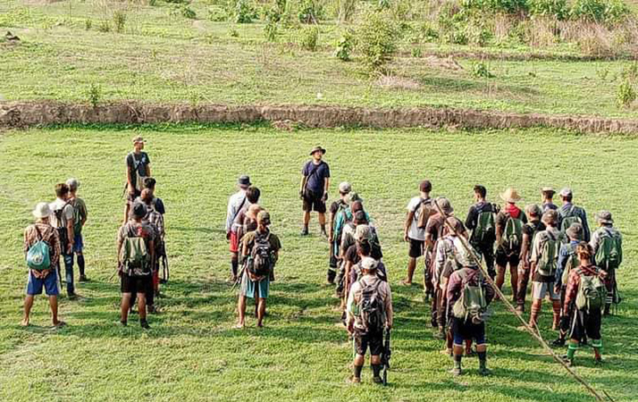 နတ်တလင်းတွင် စစ်ကောင်စီတပ် စနိုက်ပါဖြင့် အပစ်ခံရပြီး ၂ ဦးသေဆုံး