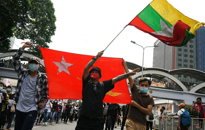 မြန်မာစစ်ကောင်စီကိုယ်စားလှယ်ကို နယူးဇီလန်က ဖိတ်သည့်အပေါ်  ဝေဖန်ကန့်ကွက်