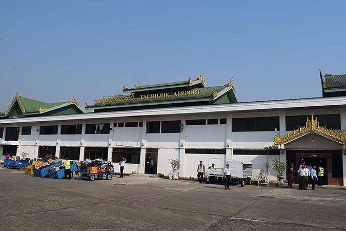 တာချီလိတ်လေဆိပ်မှ ထွက်ခွာမည့် ခရီးသည်များကို Biometric Data ကောက်မည်