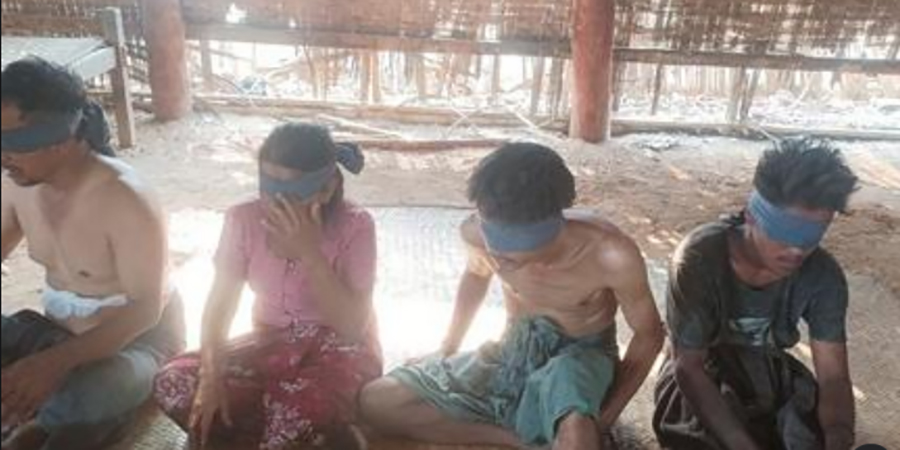 ချင်းပြည်သို့သွားမည့် စစ်ကောင်စီ ရိက္ခာယာဉ်တန်း ကြားဖြတ်တိုက်ခိုက်ခံရ