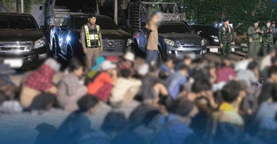 ချွန်းပူးရီးခရိုင်တွင် အထောက်အထားမရှိသည့် မြန်မာအလုပ်သမား ၅၀ အဖမ်းခံရ 