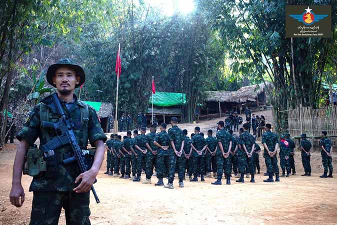 MSRF တပ်ကို လူငယ်ရာချီဆက်သွယ်လာ၊ အယောက် ၅၀ ကျော်ကို စစ်သင်တန်းပေးနေ