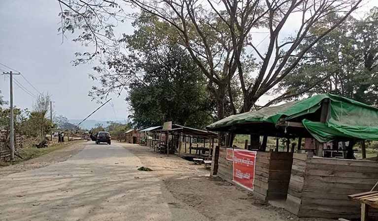 နန့်ယားကျေးရွာအထိုင်ချ စစ်ကောင်စီတပ်ကို KIA ပူးပေါင်းတပ် သွားရောက်တိုက်ခိုက်