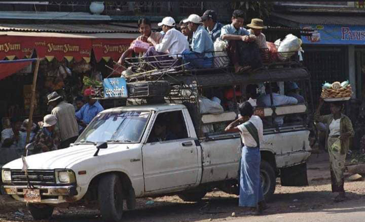 ပဲခူးတွင် ဟိုင်းလပ်ယာဥ်များ ပြန်လည်ပြေးဆွဲခွင့်ရ