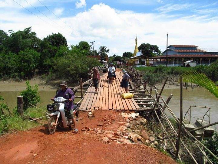 ကတိအတုိင္း  ေကာ့ေလးတံတား မျပင္ေပးသျဖင့္ သြားလာေရး အခက္ႀကံဳ