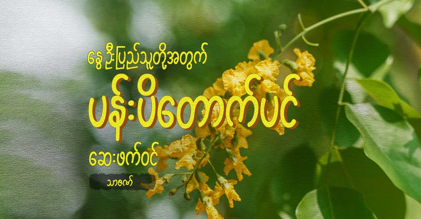 နွေဦးပြည်သူတို့အတွက် ပန်းပိတောက်ပင် ဆေးဖက်ဝင်