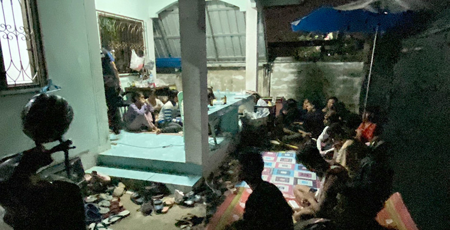 မယ်ဆိုင်တွင် တရားမဝင်မြန်မာ ၄၀ ကျော် အဖမ်းခံရ 