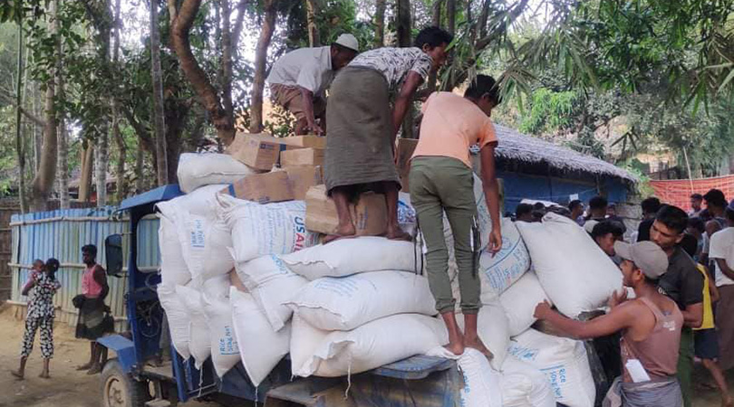 ရခိုင်စစ်ရှောင်များကို WFP က စားနပ်ရိက္ခာ ဆက်လက်ထောက်ပံ့မည်