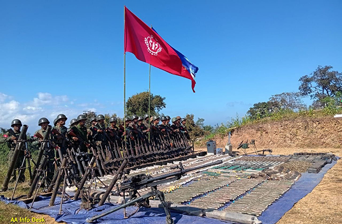 တိုက်ပွဲပြင်းထန်နေသည့် ရခိုင်တွင် သင်္ကြန်ပွဲတော် မကျင်းပရန်  ULA သတိပေး