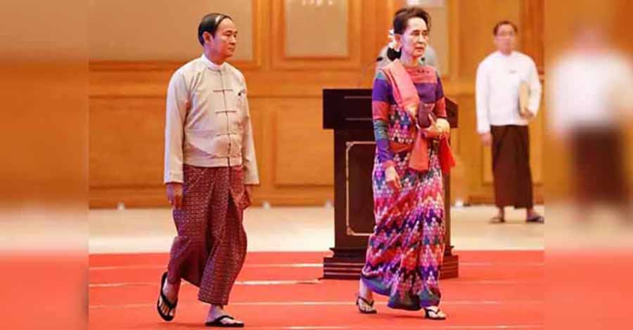 ဖမ်းဆီးခံ နိုင်ငံ့ခေါင်းဆောင် ၂ ဦးကို နေရာရွှေ့ထားမှု သွေးရိုးသားရိုးမဟုတ်ဟု NUG ပြော၊ ပြန်လွှတ်ပေးရန် တောင်းဆို