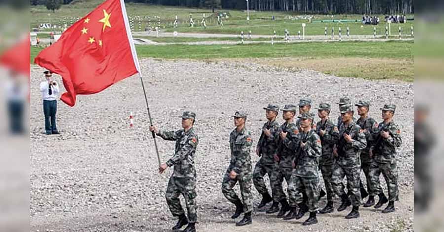 တရုတ်-မြန်မာနယ်စပ်တွင် တရုတ်စစ်တပ်က စစ်ရေးလေ့ကျင့်မှု ထပ်မံပြုလုပ်