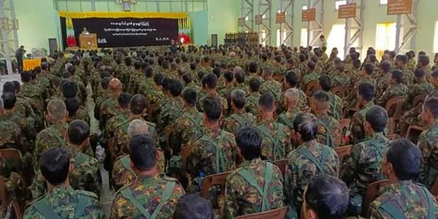 ၂ လအတွင်း စစ်မှုထမ်းရန် စုဆောင်းခံရသည့် လူငယ် ၅၀၀၀ ခန့်ရှိ