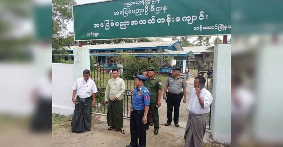 မာန်အောင်မြို့နယ်၌ အိမ်ထောင်စု ၂၀၀ ကျော်ကို စစ်ကောင်စီက အဓမ္မရွှေ့ပြောင်းခိုင်း