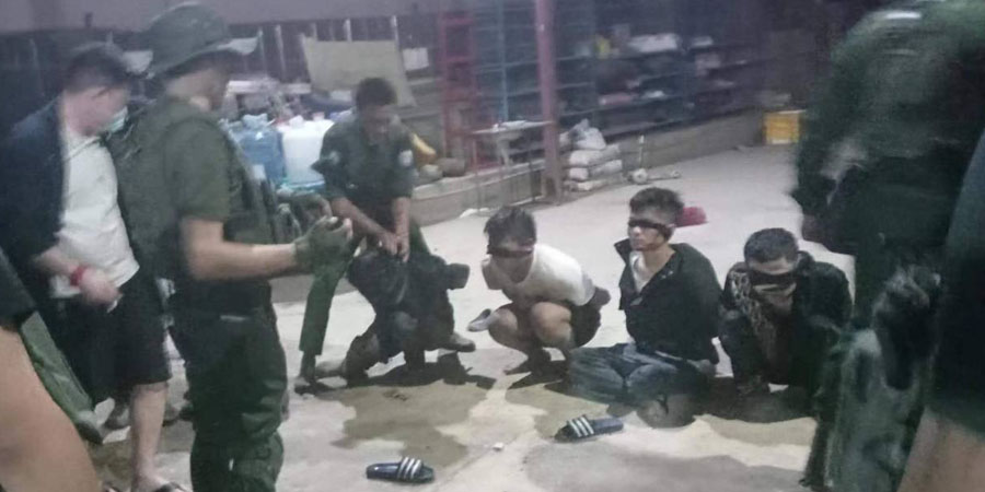 မူဆယ်တွင် ပြန်ပေးဆွဲ ဓားပြအဖွဲ့ဝင်အချို့ ဖမ်းမိ