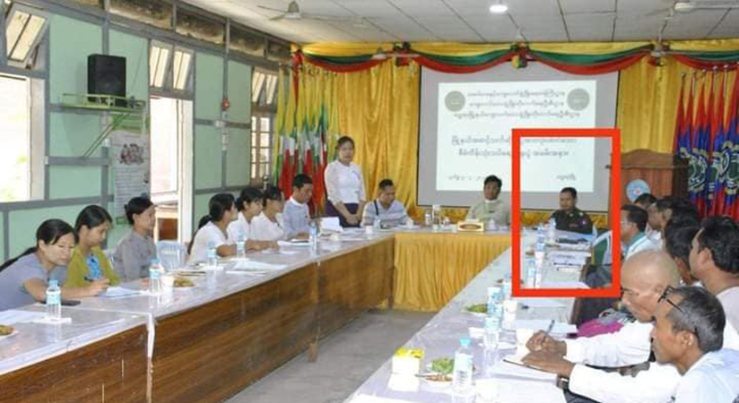 မတ္တရာမြို့၌  မြို့နယ်စစ်ကောင်စီဝင် ဗိုလ်မှူး ၁ ဦး လက်ဖက်ရည်ဆိုင်ထိုင်ရင်း ပစ်သတ်ခံရ