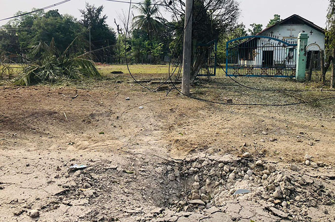 မိုးမောက်တွင် စစ်တပ် လေကြောင်းတိုက်ခိုက်မှုကြောင့် ပြည်သူ ၁ ဦး သေဆုံး