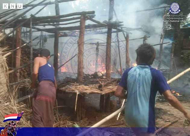 စစ်တပ်ဗုံးကြဲမှုနှင့်စစ်ကျန်လက်နက်ကြောင့် ဆင်ဘို၊ကျောက်ကြီးနှင့်ရေဇွာတို့တွင် ပြည်သူ ၄ ဦးသေဆုံး