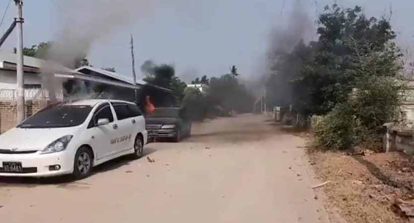 မြင်းခြံ ရဲစခန်း၊ နွားထိုးကြီးနှင့် လောင်းလုံးမြို့နယ်တို့တွင် စစ်ကောင်စီတပ်များ တိုက်ခိုက်ခံရ