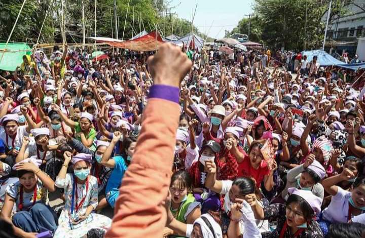 မေဒေးအောင်ပွဲမရသေးသော မြန်မာလုပ်သားထု