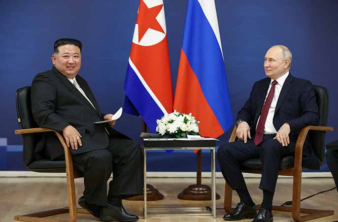 ရုရှားနှင့် မြောက်ကိုရီးယားတို့ကို ပုံစံသစ်ဖြင့် ဒဏ်ခတ်အရေးယူရန် အမေရိကန် ပြင်ဆင်