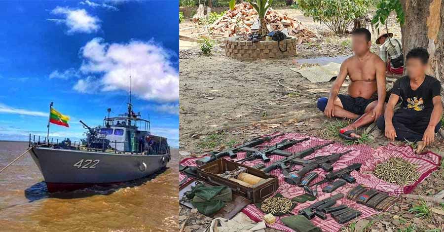 ကျိုက်ထိုတွင် တိုက်ခိုက်ခံရပြီး စစ်သား ၄ ဦးသေ၊ ရေးမြို့နယ်က အမြောက်စခန်း ဖျက်ဆီးခံရ