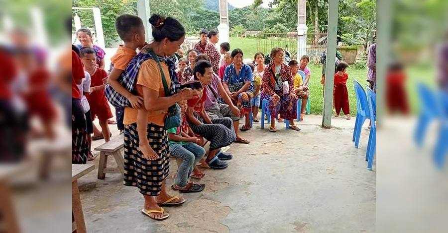 ကရင်နီ စစ်ရှောင်အမျိုးသမီးများအား သားဆက်ခြားမှု ပညာပေး